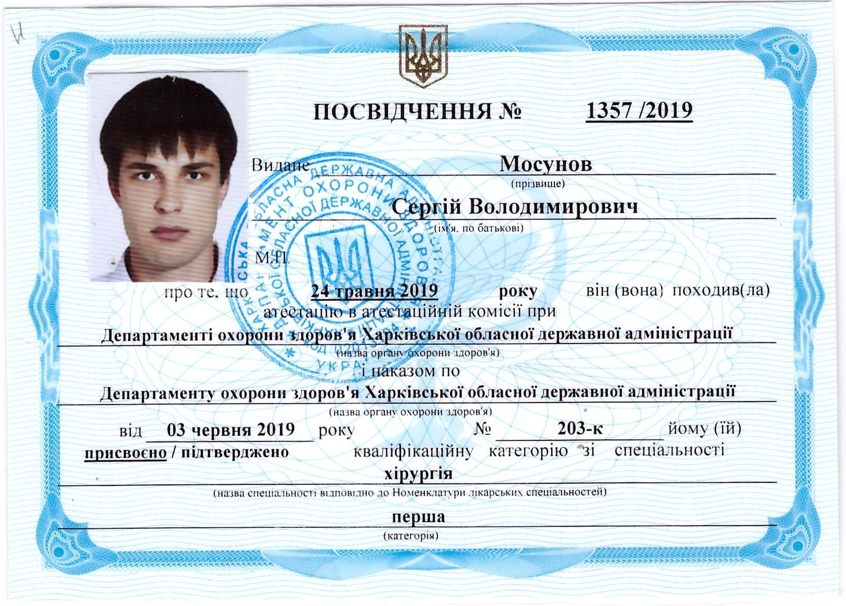Мосунов Сергей Владимирович